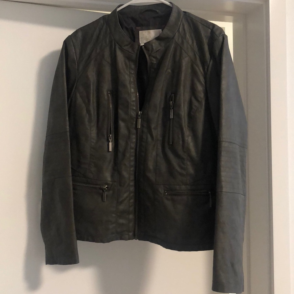 Charcoal Grey MotoJacket
